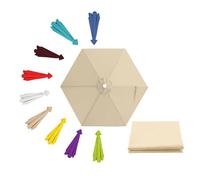 Replacement Parasol Canopy 2.0/2.3/2.7/3.0m Patio Umbrella Replacement Canopy 6 Arms/8 Arms, Garden Garden Parasol Umbrella Replacement Cover Fabric for Market Beach