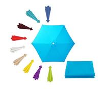 Replacement Parasol Canopy 2.0/2.3/2.7/3.0m Patio Umbrella Replacement Canopy 6 Arms/8 Arms, Garden Garden Parasol Umbrella Replacement Cover Fabric for Market Beach