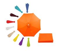 Replacement Parasol Canopy 2.0/2.3/2.7/3.0m Patio Umbrella Replacement Canopy 6 Arms/8 Arms, Garden Garden Parasol Umbrella Replacement Cover Fabric for Market Beach