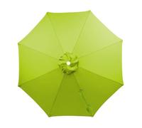 Replacement Parasol Canopy 2m/2.5m/2.7m/3m/3.5m, 6/8 Arms Sun Umbrella Replacement Cloth Outdoor Parasol Canopy Cover for Pool, Yard, Beach, Garden,Market Umbrella Top(Grass Green,3.5m 8Arms)
