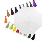 Replacement Parasol Canopy 8 Arms Garde Numbrella Cover For 3.5m Suitable For Patio Deck Balcony Pool Garden Outdoor Umbrella Canopy Only