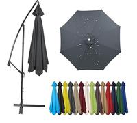 Replacement Parasol Canopy Cover for Garden Umbrellas, Sunshade Fabric Top with 6/8 Ribs, Waterproof & UV-Resistant Canopy Replacement, J-6-bone-2.5m