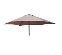 Replacement Parasol Fabric Canopy for Standard, Cantilever & Balcony Parasols (2.5m 6arm, Taupe)
