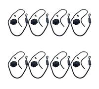 Replacement Parcel Shelf String Compatible With VW For Golf MK6 R20 Car Rear Shelf Straps Ball Holding Cord Vehicle Tailgate Lanyard Trunk Tray Lid Rope Sling(8pc)