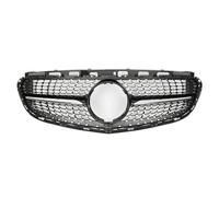 Replacement Part AMG Style Racing Grille Compatible Compatible With Mercedes Benz E-Class W212 E200 E250 E350 2014-16 Upper Grilles(Chrome Black)