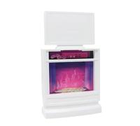 Replacement Part for Barbie Doll Dreamhouse Doll House Playset HMX10 - Replacement White Reversible Fireplace - TV - Gaming Stand and Buffet - Stereo Entertainment Stand