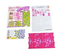 Replacement Part for Barbie Malibu Dollhouse Playset BJP34 - Replacement Instruction Sheet, Stickers and Blanket