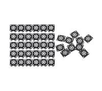 Replacement Part for Carburetor 40Pcs Carburetor Parts Chainsaw Carburetor Membrane Pads - 30Pcs For Chainsaw Carburetor 2500/3800/4500/5200/5800 & 10Pcs