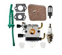 Replacement Part for Carburetor Carburetor Kits With Fuel Line Fit For FS55 FS55R FS55RC KM55 HL45 KM55R FS38 Fuel Supply System Tool Set 9Pcs