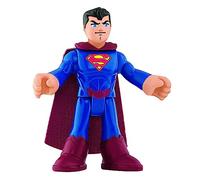 Replacement Part for Fisher-Price Imaginext Playset - DRN36 ~ Super-Friends Superman and Wonder Woman ~ Replacement Poseable Super-Man Figure