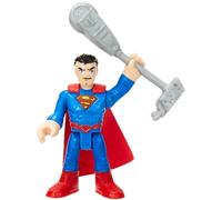 Replacement Part for Imaginext DC Super-Friends Super-Hero vs. Super-Villan Battles Playset - Poseable Superman Figure ~ Includes Weapon ~ Works Great with Other playsets Too!