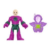 Replacement Part for Imaginext Deluxe Figure Pack Playset - GWX46 ~ Replacement Poseable Lex Luthor Figure ~ Includes Purple Battle Shield Armor