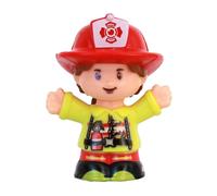 Replacement Part for Little People Community Helpers Playset - GJP12 ~ Replacement Firefighter Figure ~ Erica ~ Brown Hair ~ Ponytail