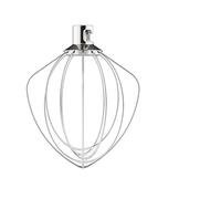 Replacement Part K45WW Stainless Steel 6-Wire Whisk Attachment,Compatible for KitchenAid,4.5-5-Quart Bowl Stand Mixer,
