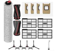 Replacement Part Kit for Eufy For Omni Series Robot Vacuums E28 and E25 Includes Roller Brush Mop Filter Bags Side Brushes and Cleaning Tool (Filters of Version 2)