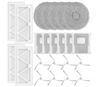 Replacement Part Set for DJI for Romo S/A/P Vacuum Cleaner Robot with Filter, Wipes, Dust Bags and Side Brushes, Accessories for Thorough Cleaning in Households with Pets (B)