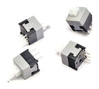 Replacement Parts 1000PCS 8.5X8.5mm 6Pin Push Tactile Power Micro Switch Self Lock On/Off Button Latching