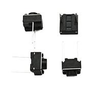 replacement parts 100pcs 6 * 6 * 5mm Tactile Switch Momentary Tact Push Button Switch Micro Key Power 6x6x5 DIP2 Middle 2 pin Ever