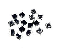 replacement parts 100PCS/Lot 6 * 6 * 4.3mm Tact Switch Push Button DIP 4 Pin Tactile Push Button LCD Screen Monitor 6X6X4.3MM Micro Switch New