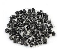 replacement parts 100pcs/lot Mini Micro Momentary Tactile Push Button Switch 6 * 6 * 5mm 4 pin ON/Off Keys Button DIP 6x6x5mm