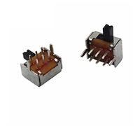 replacement parts 100PCS Toggle Switch SK22D07 2P2T 6Pins Handle High 4mm SK22D07VG4