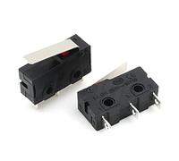 replacement parts 10PCS Tact Switch on Off KW11-3Z 5A 250V Microswitch 3PIN Buckle New Straight Handle Switch The Micro Switch Button 3PIN