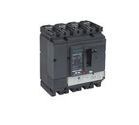 replacement parts 1Pcs 4P 100N 160N 250N MCCB Moulded Case Circuit Breaker Air Switch Distribution Protection (Color : 160a, Size : 4P)