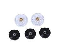 Replacement Parts 2 Base Gear + 3 Blade Gears Spare Part Durable Rubber Gears for Magic Bullet 250W Juicer