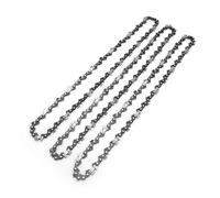 Replacement Parts 3 Pcs 14'' 3/8'' 0.050" 50DL for Semi Chisel 25 Teeth Chain for Gasoline Chainsaw MS170 MS180