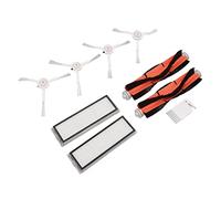 Replacement Parts Accessories Compatible for Mijia 1C for Dreame F9 1T for Robot Vacuum Mop Replacement Brush Filters White Flat Comb Kit