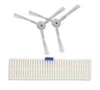 Replacement Parts Accessories Compatible with Rowenta ZR740003 Robot Vacuum Cleaner Filters and Side Brushes