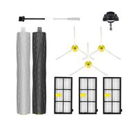 Replacement Parts Accessories for iRobot Roomba 800 900 Series 805 860 870 871 880 890 850 866 801 877 891 895 981 985 960 980 Vacuum Replenishment Kit,1 Roller Brush,Caster Wheel,3 Side Brush,Filter