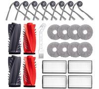 Replacement Parts & Accessories for Roborock Saros 10R Robot Vacuum, 24 Pack Quality Accessories for Better Cleaning Performance