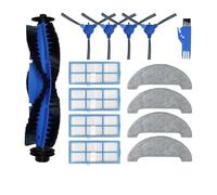 Replacement Parts,Compatible For Proscenic 850T / 850P Robot Vacuum Spare Parts Accessories Kit Main Brush Side Brush Hepa Filter Mop Rag (Color : V)