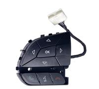 Replacement Parts Compatible With Dodge For Challenger For Charger 2016 2017 2018 Car Multi-Function Steering Wheel Buttons Volume Control Switch Button(Left)