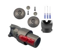 Replacement parts, Compatible with Dyson V10, V11 and V15 Vacuum Attachments.100W Direct Drive Suction Head + V-Ball Wheel Connector Adapter.,for head connector