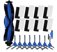 Replacement Parts Compatible with Eufy RoboVac 11S, RoboVac 30, RoboVac 30C, RoboVac 15C, RoboVac 15T, RoboVac 12, RoboVac 35C Accessory Robotic Vacuum Cleaner Filters, Side Brushes,Rolling Brushes