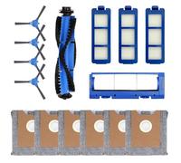 Replacement Parts Compatible with eufy Robovac Clean G35+ G40+ G40 Hybrid Accessory kits with 6-pack Dust Bag, 4 Side Brushes, 3 Filter, 1 Roller Brush, 1 Brush Guard
