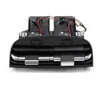 Replacement Parts Compatible With Maserati For Ghibli 2014-2020 Car Rear Console Air Vent Assembly AC Vent Grille Outlet Cover Panel OEM: 670021523