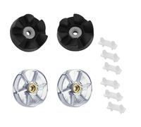 Replacement Parts Compatible with Nutribullet Blender 600W Pro 900W Blade and Base, Motor Top Base Gear and Rubber Gear Set including Shock Pad