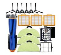 Replacement Parts ，Compatible With Shark AV2610WA RV2610WA Matrix Plus 2- In-1 Robot Vacuum Cleaner Main Side Brush Filter Mops