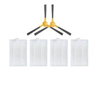 Replacement Parts Compatible With ZiGMA Spark 980 Robot Vacuum Cleaner Spare Parts Accessories Kit Side Brush Hepa Filter (Color : Set N)