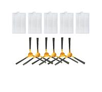 Replacement Parts Compatible With ZiGMA Spark 980 Robot Vacuum Cleaner Spare Parts Accessories Kit Side Brush Hepa Filter (Color : Set D)