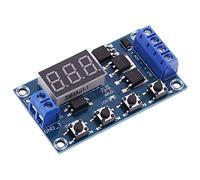 Replacement parts DC 12V 24V Dual MOS Tube LED Digital Time Delay Relay Trigger Cycle Timer Delay Switch Circuit Board Timing Control Module