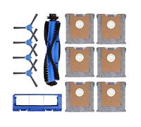Replacement Parts Dust Bags Compatible with eufy Robovac Clean G35+ G40+ G40 Hybrid Accessory kits with 6-pack Dust Bag, 4 Side Brushes, 1 Roller Brush, 1 Brush Guard