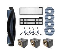 Replacement Parts fit for Eufy X10 PRO Omni Robot Vacuum Cleaner, Accessories Kit Roller Brush Filters Side Brushes Dust Bags Mop Pads