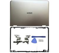 Replacement Parts For 13-U Series Laptop Compatible With LCD Back Cover Front Bezel Hinges Palmrest Bottom Case For Model Numbers 856004-001 856037-001 856006-001(AB HINGES)