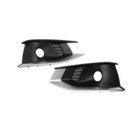 Replacement Parts For A4 A4L 2020 2021 2022 2023 2024 Replacement Car Front Bumper Fog Lights Cover Frame Fogs Lamp Grille 2PCS