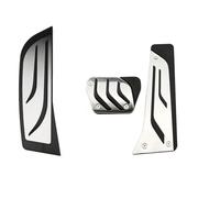 Replacement Parts For B&MW F20 F30 F31 316i 320i 328i 1 3 4 Series Sport Gas Brake Foot Pedal Cover Rest Pedals Kit Footrest Pedal Pad Cover RHD modification Parts(AT with Rest)