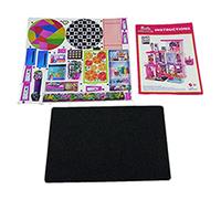 Replacement Parts for Barbie Doll Dreamhouse Playset - GRG93 ~ Replacement Outdoor Grass Patch, Stickers and Instructions